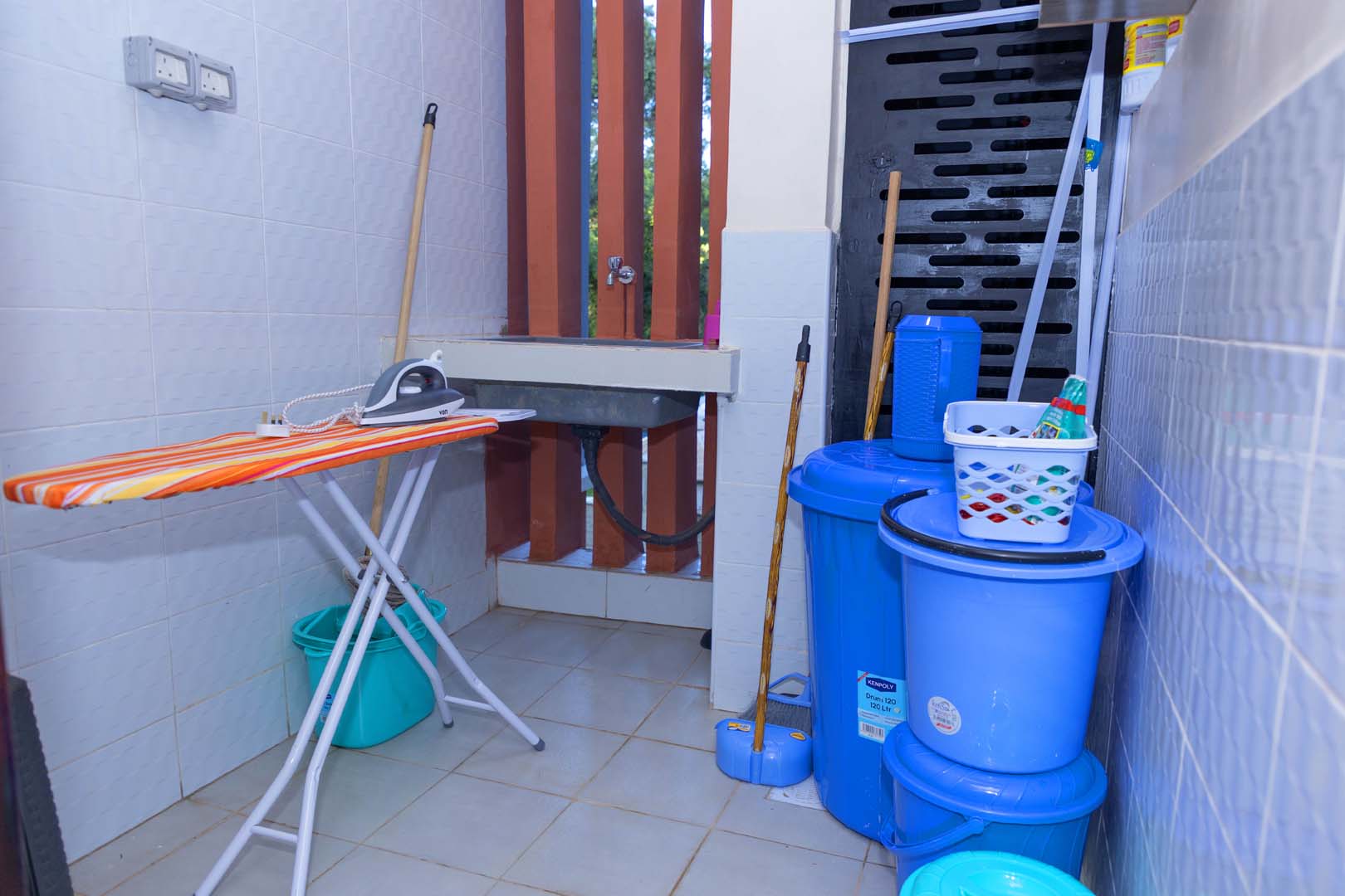Laundry area